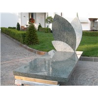 New style headstone granite monument with special design