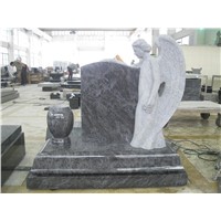 Bahama blue granite angel statue monuments