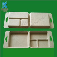 Eco Friendly Molded Paper Pulp Electronics Inner Packaging Trays