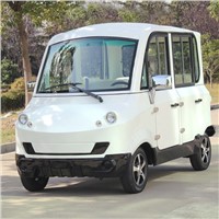 4 seats electric enclosed resort car for sightseeing