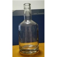 750 ml thick bottom glass bottle high white