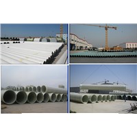 FRP Desalination pipe  mortar pipe