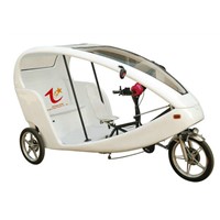 Adult tricycle with passenger seat similar to German velo taxi
