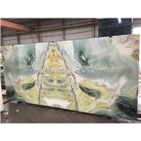 Onyx jade wall slab