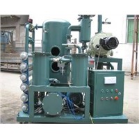 Double stage vacuum insulating oil regeneration oil purifier