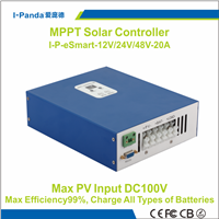 MPPT solar controller 48V 20A eSmart 20A  12V 24V 48V  Gel Vented NiCd etc esmart-20A