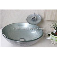 bathroom basin,glass sink,wash basin vessel sink wash sink bathroom cabinet sink N-199