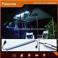 Magnetic LED rigid bar car rechargeable DC12V lamp outdoor with magnet back side