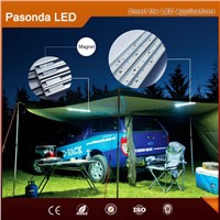 Outdoor emergency Led camping strip kit for outdoor night car repair with magnet at back
