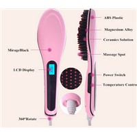 wholesale electric hair straightener with built-in and LCD display  Hair Straightening Comb