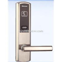 304 stainless steel door lock with card for hotel office home