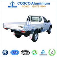Aluminium ute tray body for pickup
