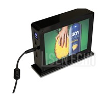 High capacity 20000mAh advertising wireless power bank charger for restaurant