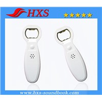Factory Supplied Promotional Gift Plastic Music Bottle Opener