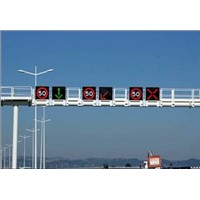 Single Chip Color Fame Nichia DIP510 DC 5 V IP65 Led Traffic Display Signs For Outdoor