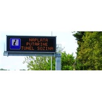 Electronic Digital Outdoor Digital Scrolling LED Message Traffic Signs on Highways