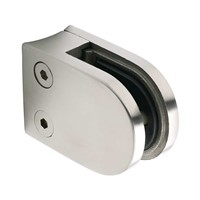 Stainless Steel D-type Glass Clamp