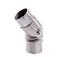 Stainless steel tube connector (handrail fitting)