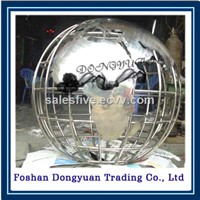 high quality stainless steel world globe