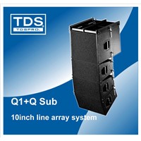 D&B Dual 10inch Line Array Loudspeaker Q1+Q SUB For Concert Speaker