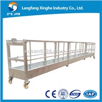 zlp800 pin-type aluminum alloy suspended  platform /cradle/dondola for external wall