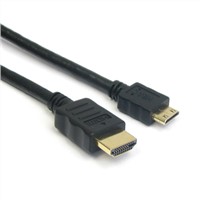 High speed Mini HDMI male to HDMI cable