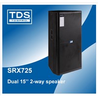 Dual 15inch Outdoor Stage Speakers (SRX725) With 1200W Handling Power
