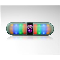 New Pill Wireless Bluetooth Speaker with LED Disco Light