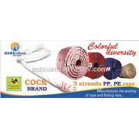 Rope - PP Rope ( 3 Strands ) - L3 Rope Cock Brand