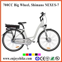 PE-TDB02Z  28inch/700C Electric bicycle/bikes,city e-bike, Kenda,Shimano brand parts