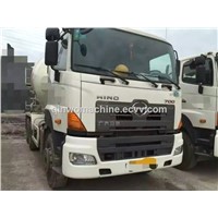 USED HINO cement mixer truck (2012Y)