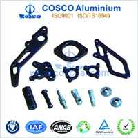 Aluminium alloy extruded auto part