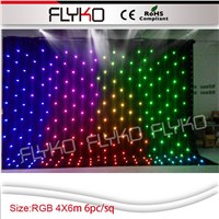Disco Wedding LED Star Curtain Light /LED Star Cloth