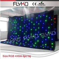 Disco Wedding LED Star Curtain Light /LED Star Cloth
