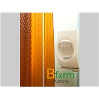 innovative eco-friendly resin panel, translucent with fine interlayers