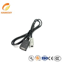 OEM China Black USB Car Stereo Cable Music Player Cable USB Drive Cable For Toyota Venza