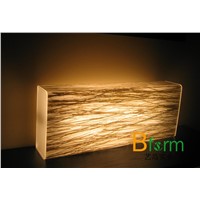 Translucent resin panel, eco-friendly, ideal for interior decorations
