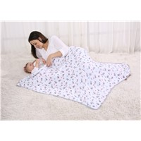 LAT double-layer 100% cotton cozy blanket