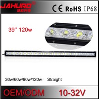 wholesale led bar light for car 120w led light bar 12 volt single row light bar led headlight