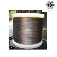 1/32" Stainless Steel Cable Wire Rope Grade 7x7 wire rope 304 0.8mm