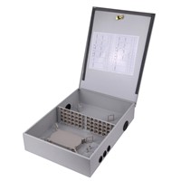 48 core indoor/outdoor FTTH fiber optic distribution box adapter holder Metal Material