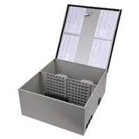 96 core indoor/outdoor mounted FTTH fiber optic distribution box Metal Material