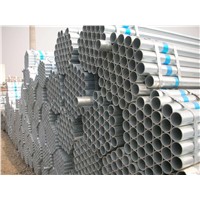 Hot dipped Galvanized Welded Q235b steel pipe for structure, dewatering, oil and gas transport