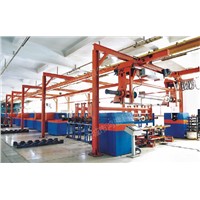 automatic  electroplating production line for rotogravure cylinder