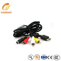 4 pin Din S-video Cable RCA Scart Cable Waterproof DC Power Cable