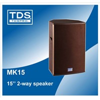 500W Rared Power  15inch Speakers MK15 For Portable Concert Speaker