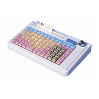 POS programmable keyboards with magnetic card reader
