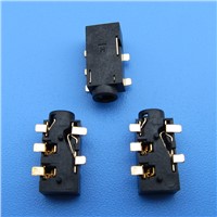 2.5mm 5 Pin SMD SMT Audio Stereo Female Phone Jack