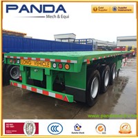 Panda 3 axle 40ft flatbed container trailer
