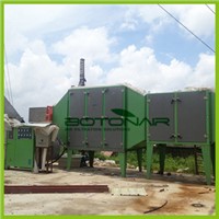 ESP fume ventilation system for PVC artificial leather factory